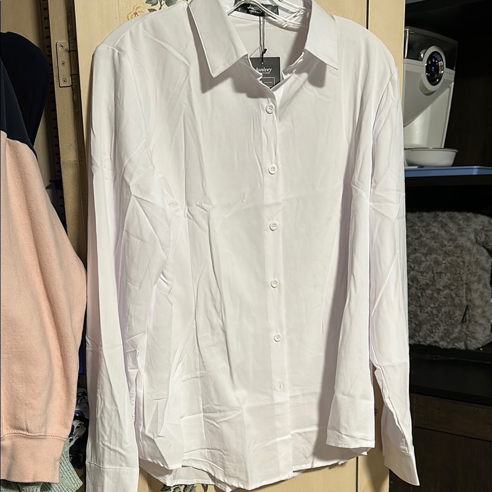 New with Tags White Blouse
